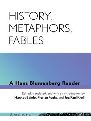 cover image of History, Metaphors, Fables